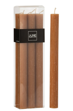 J-Line Doos 6 Tafelkaars Caramel9u