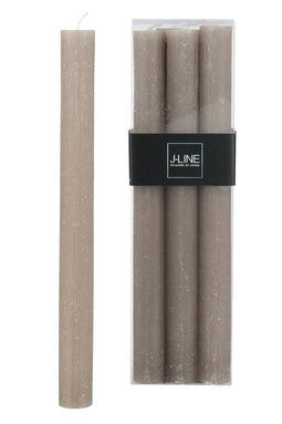 J-Line Doos 6 Tafelkaarsen D. Topo -9U