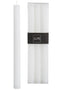 J-Line Doos 6 Tafelkaarsen Wit -9U