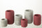 J-Line kerstbal Vlekken - glas - bruin/zwart - large - doos van 4