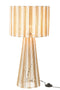 J-Line Doos Van 6 Paddenstoel + Clip Pailletten Fluweel Groen