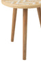 J-Line Doos Van 6 Paddenstoel + Clip Pailletten Fluweel Groen