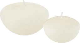 J-Line drijfkaars - wit - large - 8U - doos van 4