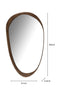 J-Line droomvanger Mandala - hout - wit - large