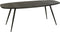 J-Line eettafel Ovaal - hout - zwart