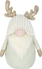 J-Line figuur Kabouter Gewei - textiel - beige - large