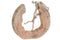 J-Line decoratie Figuur Koppel Klimmen - hout/aluminium - naturel/zilver