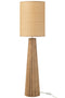 J-Line Figuur Koppel Mangohout/Aluminium Naturel/Wit