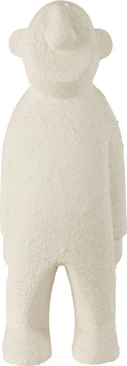 J-Line figuur Ngurah - hout - wit - small