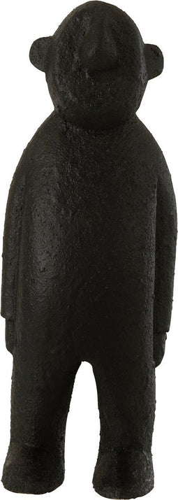 J-Line figuur Ngurah - hout - zwart - small