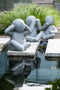 J-Line figuur P'tit Maurice Horen/Zien/Zwijgen - magnesium - grijs - small - 3 stuks