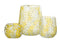 J-Line decoratie Figuur Staand Fijn Op Voet - polyresin/hout - naturel/wit - 2 stuks