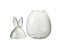 J-Line Figuur Zittend - polyresin - zwart - 2 stuks