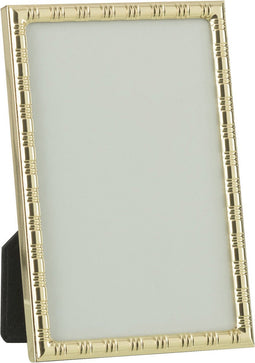 J-Line fotolijst Afgerond Lijnen - metaal - goud - medium - 2 stuks