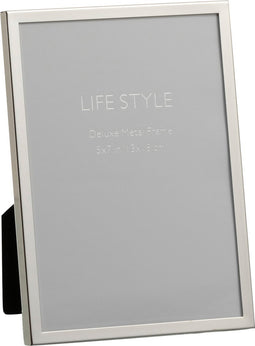 J-Line fotolijst Fijne Boord - metaal - zilver - medium