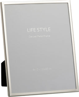 J-Line fotolijst Fijne - metaal - zilver - large