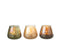 J-Line geurkaars Excellent - glas - muntgroen – small - 50U