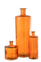 J-Line geurkaars Excellent - glas - muntgroen – small - 50U