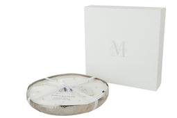 J-Line Geurkaars Livia Metaal Zilver X-Large