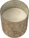 J-Line geurkaars Luxuria - Cookie Crunch - glas - brons - extra large - 120U