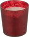 J-Line geurkaars M-Chic - glas - rood - medium - 80U