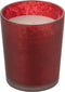 J-Line geurkaars M-Chic - glas - rood - small - 48U