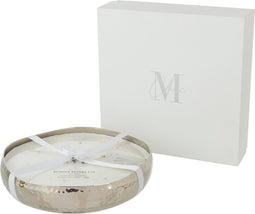 J-Line geurkaars M-Chic - Sugar Citrus - metaal - zilver - large - 44U