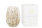 J-Line Geurkaars Mia - glas - wit/mix - large