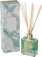 J-Line geurolie + stokjes Monet - Gardens Aqua - glas - blauw