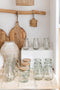 J-Line glas - drinkglas - 6 stuks - woonaccessoires