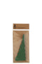 J-Line hanger christmas tree - papier - donnkergroen/koper - small