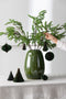 J-Line hanger christmas tree - papier - donnkergroen/koper - small