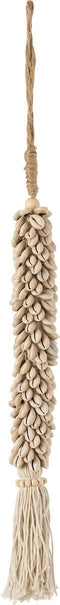 J-Line hanger Schelpen Touw - katoen - naturel