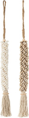 J-Line hanger Schelpen Touw - katoen - naturel