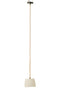 J-Line Hanglamp Cup Papier Mache Wit Small