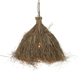 J-Line hanglamp Papua - gras - naturel - medium