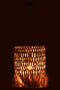 J-Line Hanglamp Rond Bananenbladeren Naturel