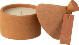 J-Line kaars Mimosa & Rose - keramiek - terracotta - 40U