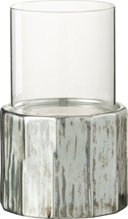 J-Line kaarshouder Ary - zilver - small