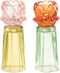 J-Line kaarshouder Bloem Recht - glas - mix - 2 stuks