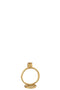 J-Line Kaarshouder Ring Aluminium Goud Small