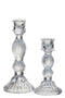 J-Line Kandelaar Bol Glas Transparant Large