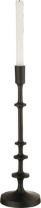 J-Line kandelaar Izy - aluminium - zwart - large