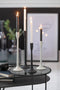 J-Line kandelaar - metaal - zwart - small