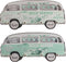J-Line Kapstok Minibus Mdf Groen Assortiment Van 2
