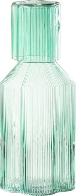 J-Line karaf Fiore - glas - aqua