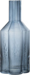 J-Line karaf Fiore - glas - donkerblauw