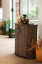 J-Line kast Reyi Mango - hout - donkerbruin