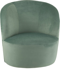 J-Line Kinderzetel Draak 46x45x51cm - Fluweel munt