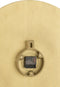 J-Line klok Rond klok - metaal - goud - small - Ø 37 cm